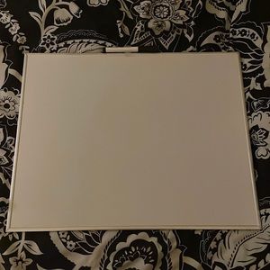 White board with marker